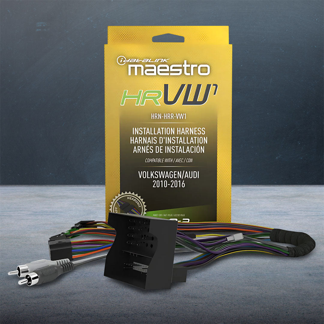 iDatalink Maestro HRN-HRR-VW1 | Plug-N'-Play T-Harness | For VW1 Vehicles
