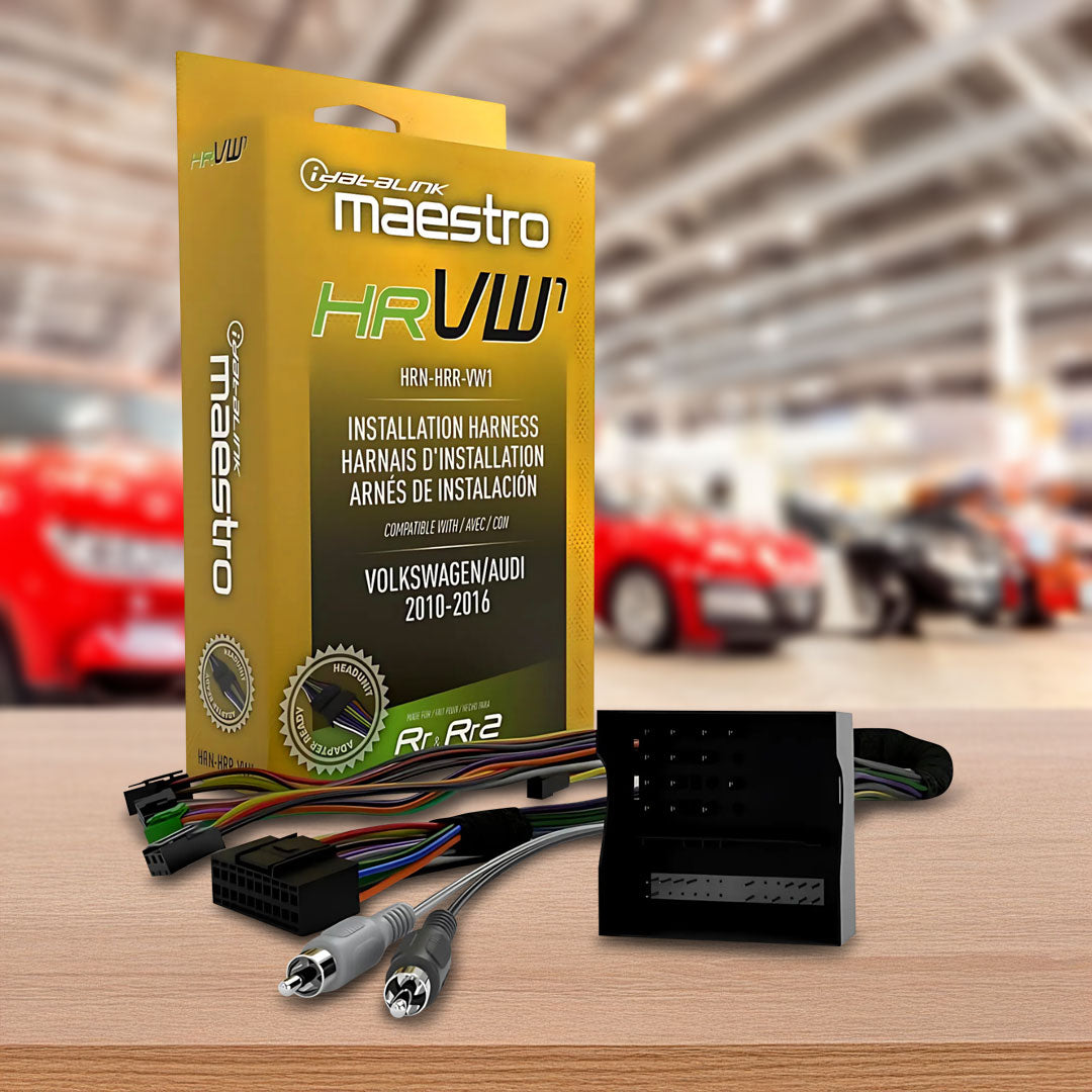 iDatalink Maestro HRN-HRR-VW1 | Plug-N'-Play T-Harness | For VW1 Vehicles