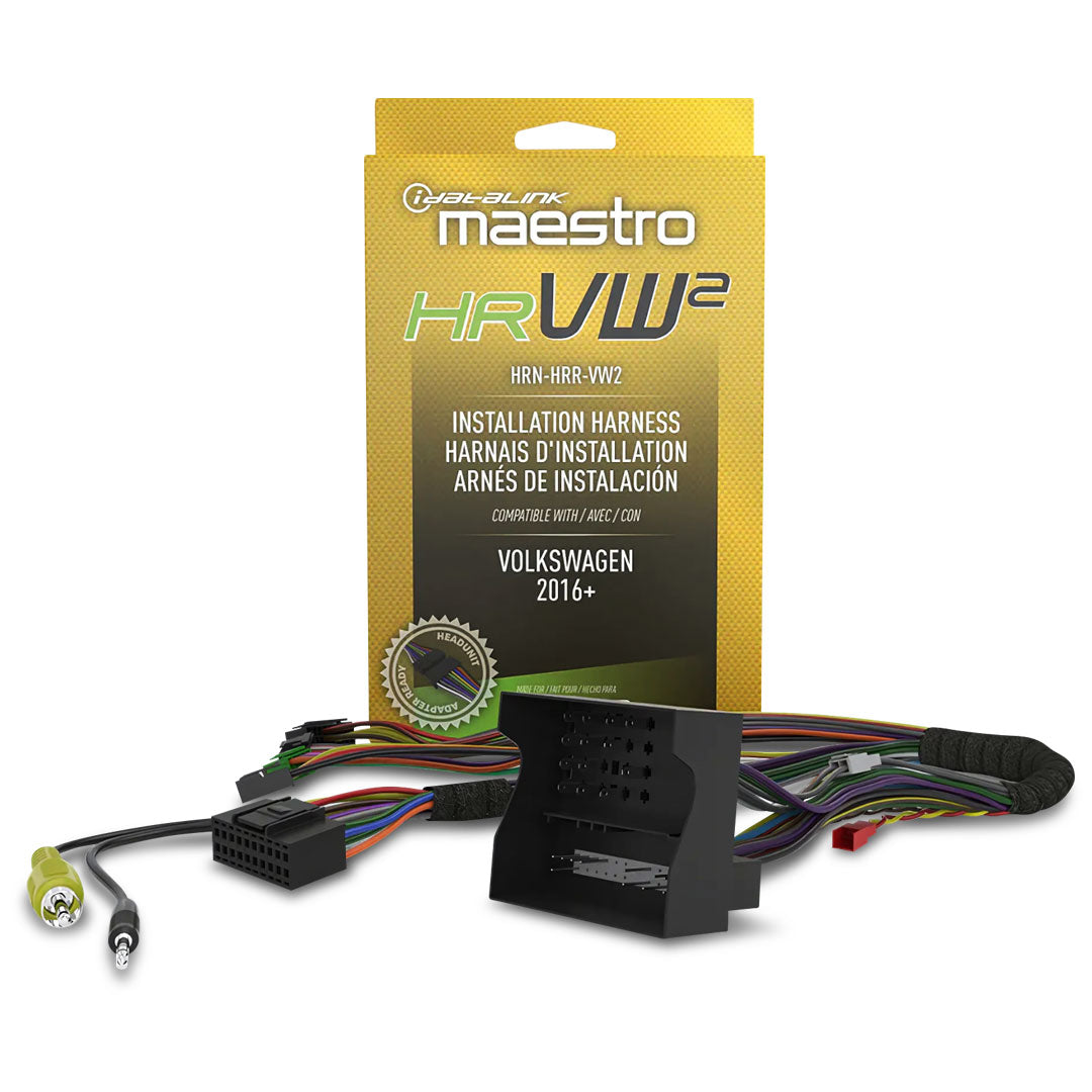 iDatalink Maestro HRN-HRR-VW2 | Plug-N'-Play T-Harness For VW2 Vehicles