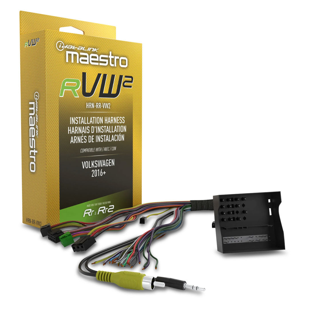 iDatalink Maestro HRN-HRR-VW2 | Plug-N'-Play T-Harness For VW2 Vehicles