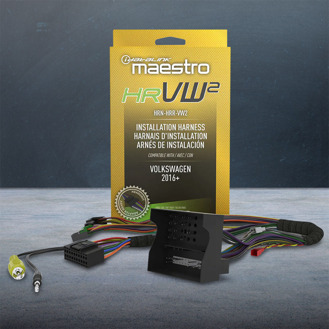 iDatalink Maestro HRN-HRR-VW2 | Plug-N'-Play T-Harness For VW2 Vehicles