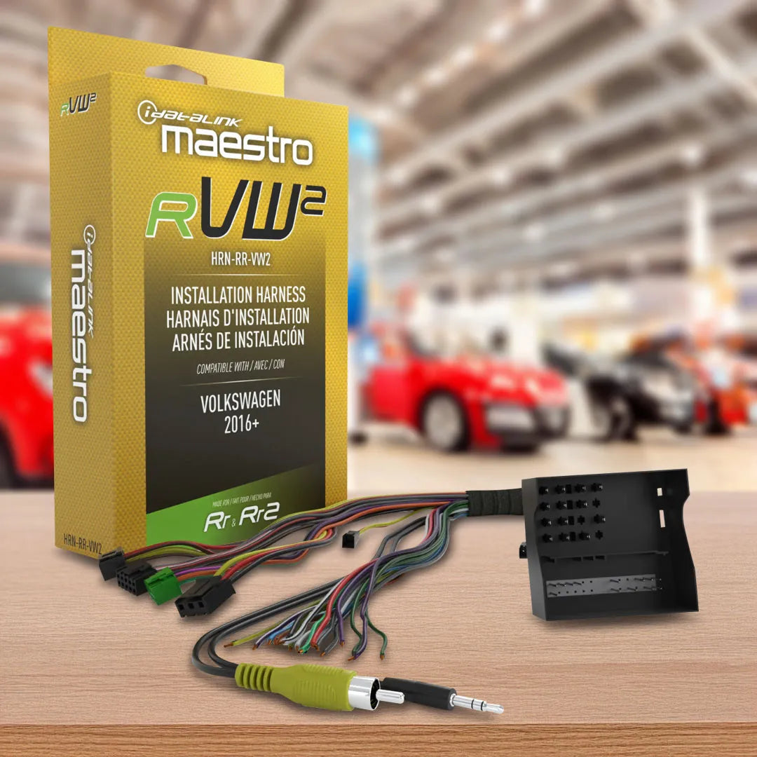 iDatalink Maestro HRN-HRR-VW2 | Plug-N'-Play T-Harness For VW2 Vehicles