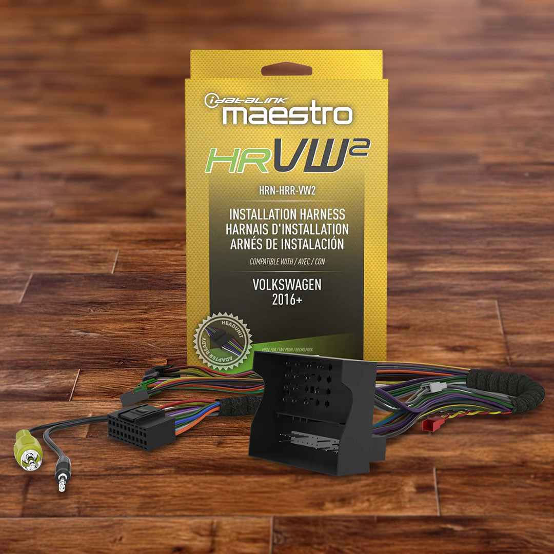 iDatalink Maestro HRN-HRR-VW2 | Plug-N'-Play T-Harness For VW2 Vehicles