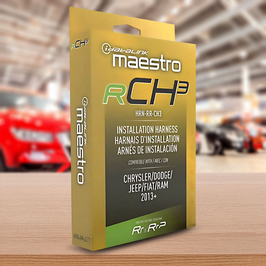 iDatalink Maestro HRN-RR-CH3 | Plug-N'-Play T-Harness | For CH3 Chrysler, Dodge, Jeep Vehicles