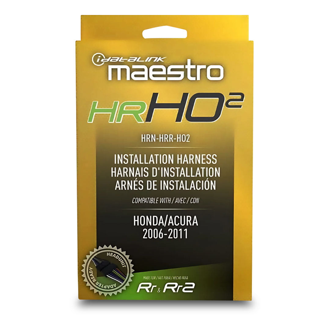 iDatalink Maestro HRN-RR-HO2 | Plug-N'-Play T-Harness | For Honda Vehicles