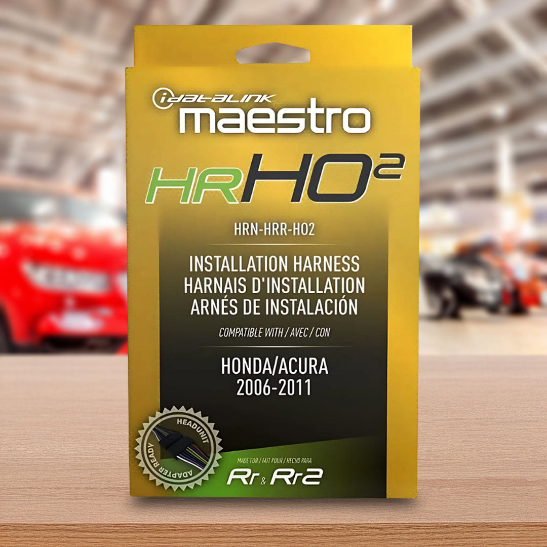 iDatalink Maestro HRN-RR-HO2 | Plug-N'-Play T-Harness | For Honda Vehicles