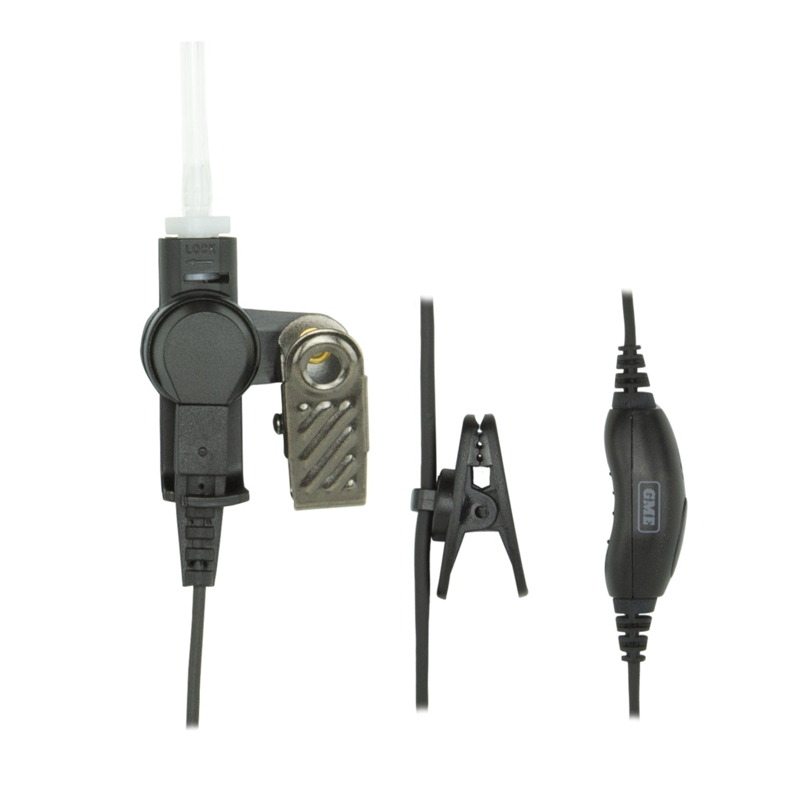GME HS010 Acoustic Earphone and Lapel Mic