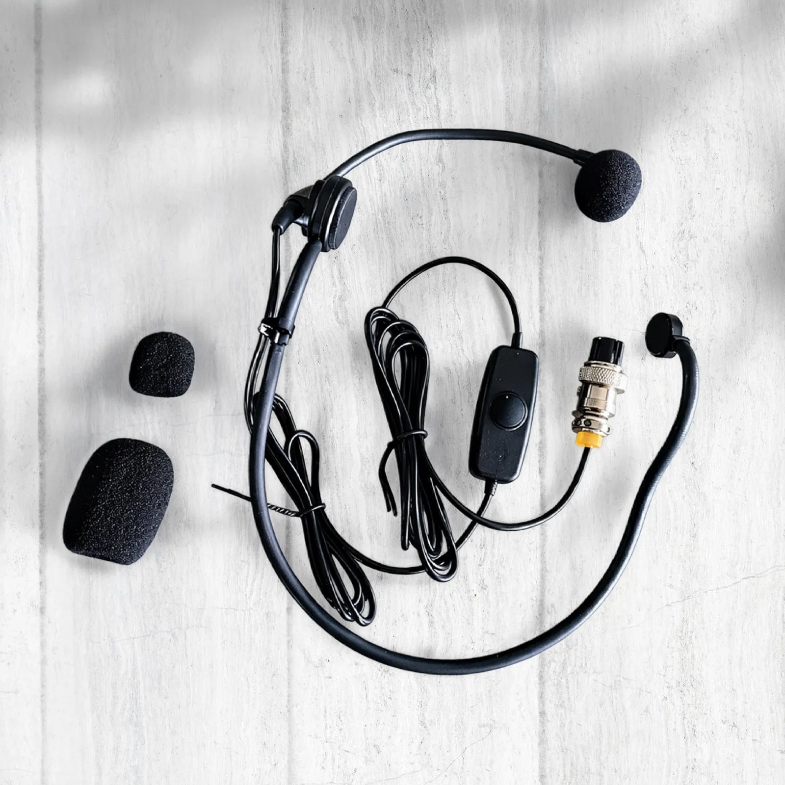 Ready2Talk HS36KR Left Side Headset with LED On/Off Light