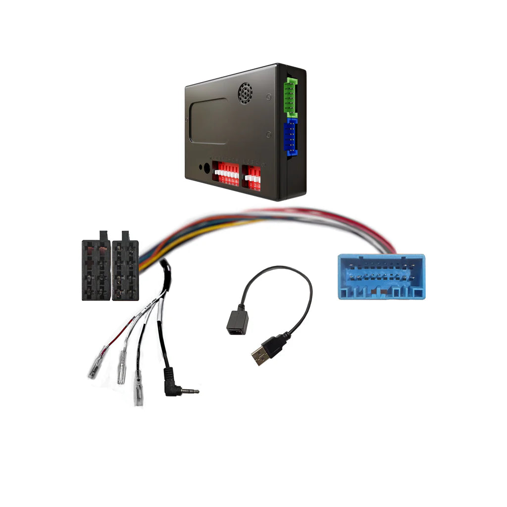 CAC HSZ3K Harness - Suzuki Kizashi Rockford Fosgate Integration Harness with SWC &amp; USB