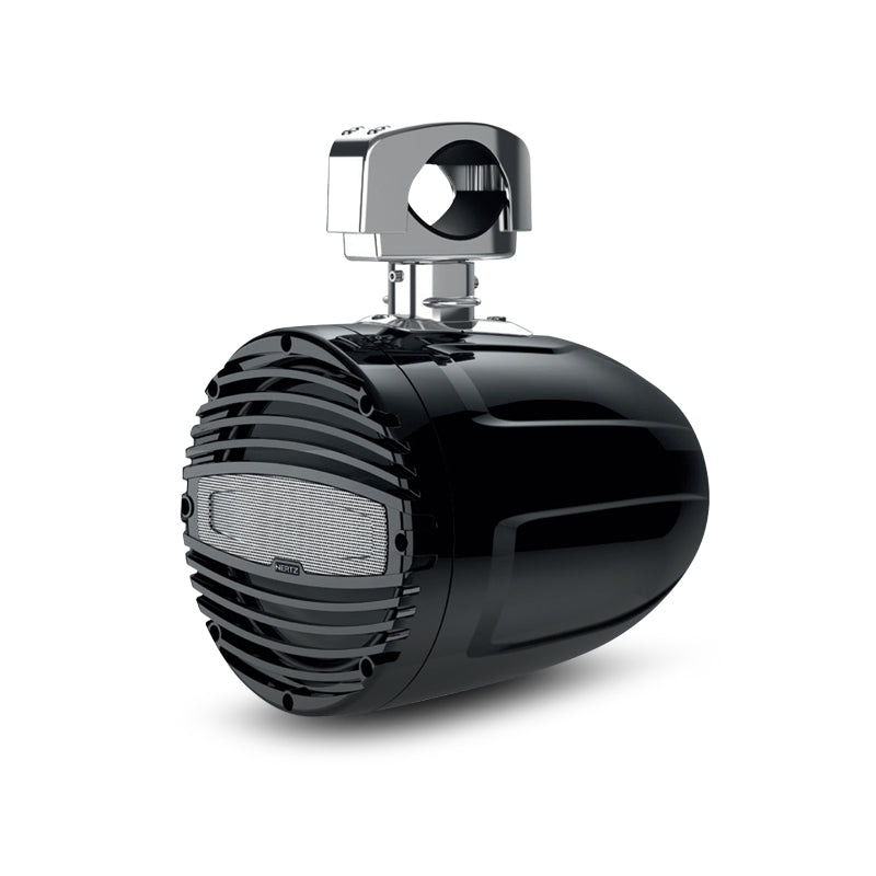 Hertz HTX8MCLC 8" 200W Black Tower Marine Speaker With Clamp - Single