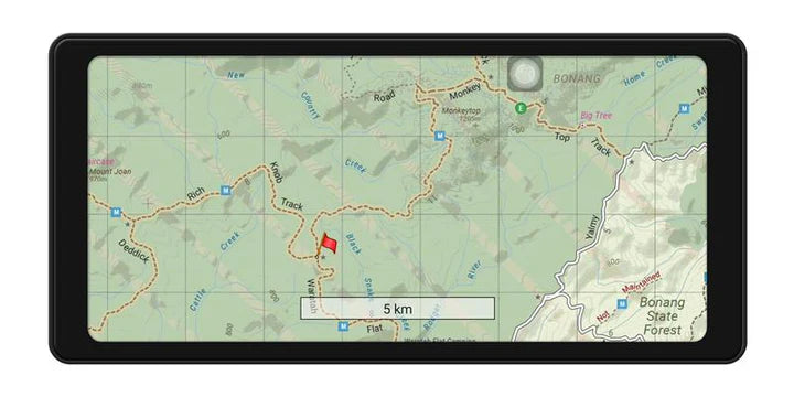 Hema Maps HX-M1 Motorbike and SxS GPS Smart Navigator with Hema Nav 3-Year Subscription and Wireless Apple CarPlay Android Auto