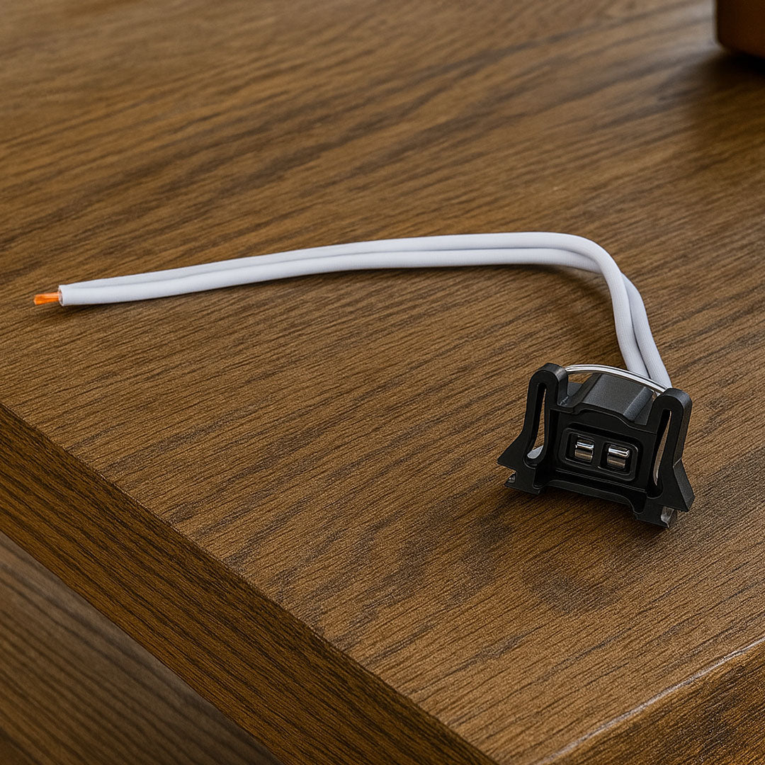 OEX HXK-20 | Alternator Adaptor – 2 Pin Female Plug Durable & Easy Fit Electrical Connector
