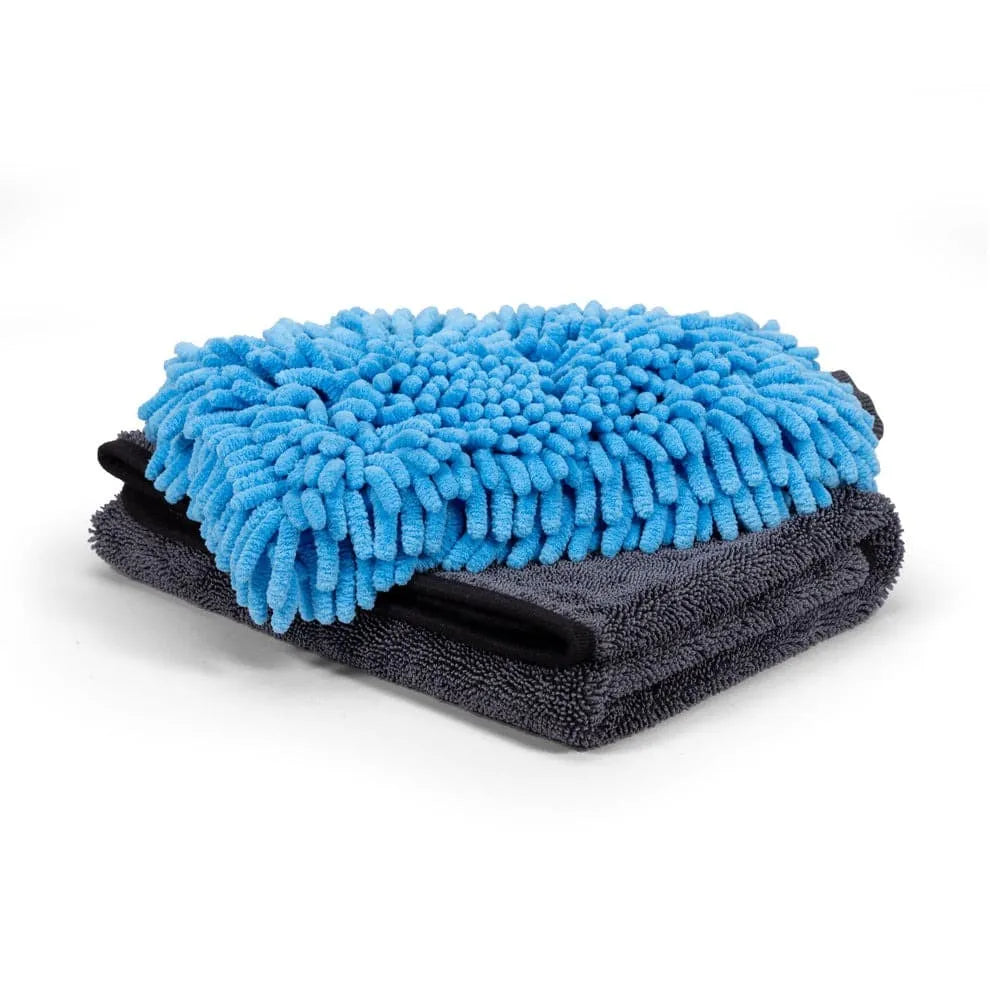 Salty Captain ACCTOMT Premium Microfiber Hand Mitt & Towel Kit