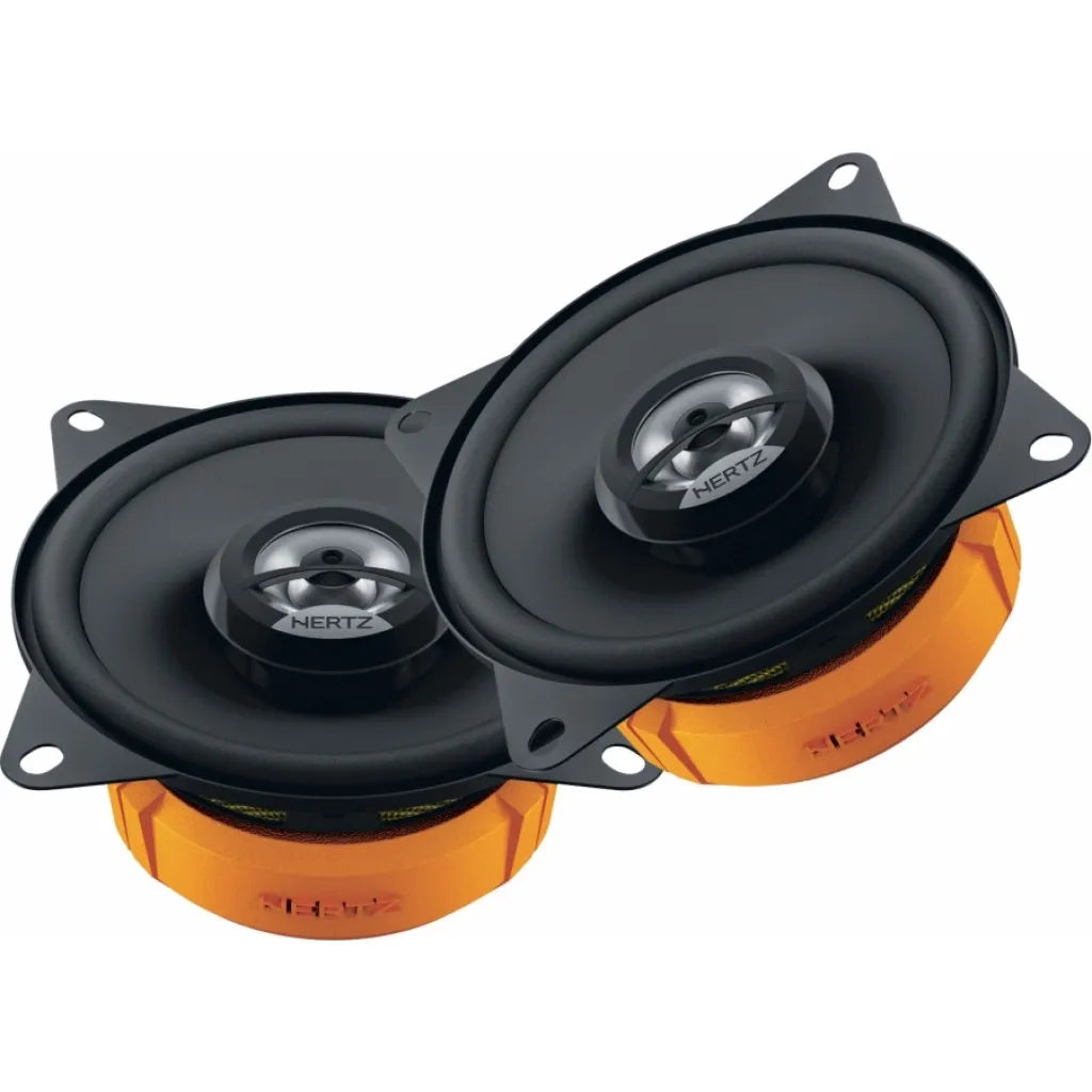 Hertz DCX 100.3 DIECI Series 4" 60 Watts 2-Way 4-Ohm Coaxial Speaker - Pair