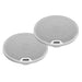 Hertz HEX 6.5 C-W 6.5" 100W 2-Way Classic White Coaxial Marine Speaker - Pair