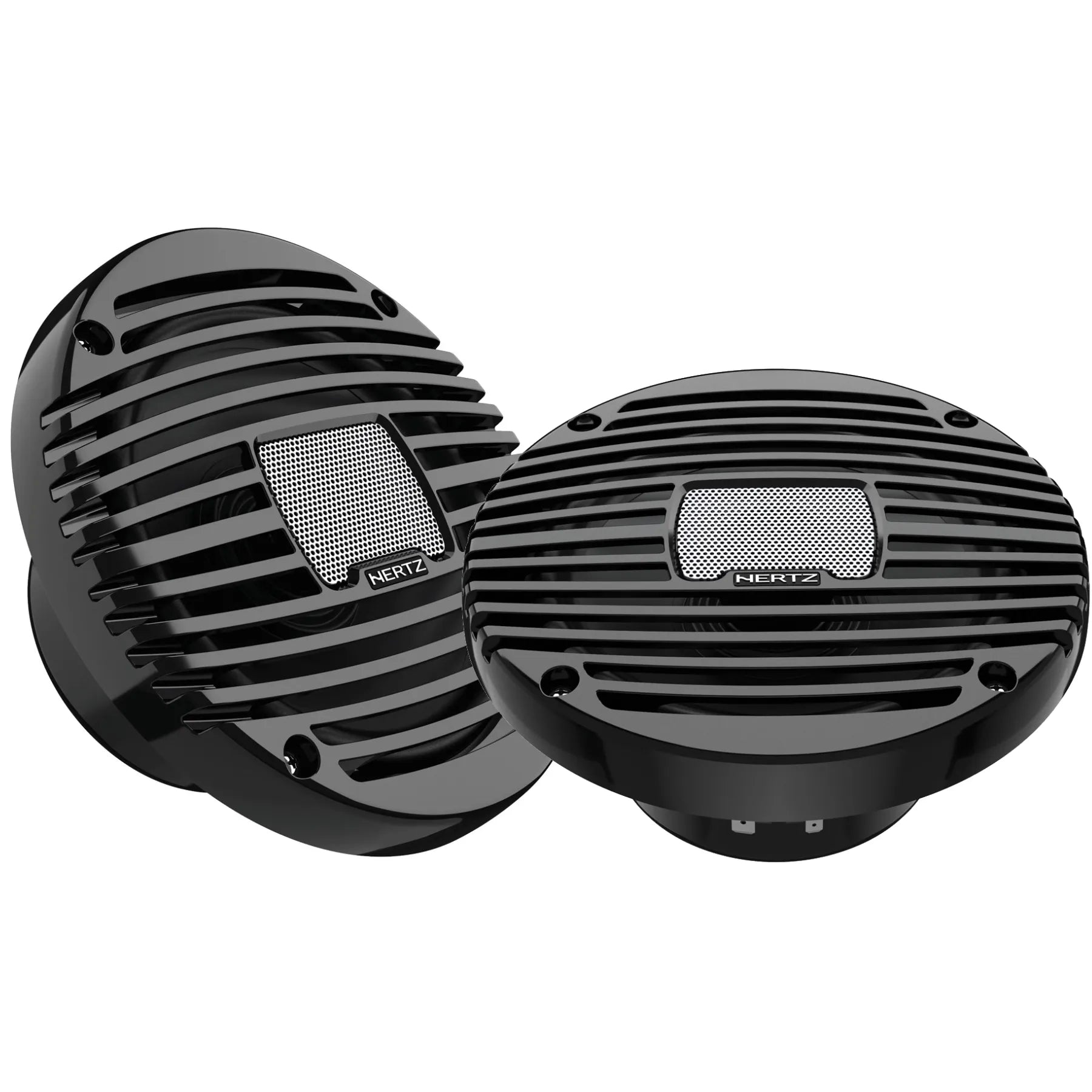 Hertz HEX6.5MC Marine 6.5" 2-Way Black Coaxial Speaker - Pair (HEX 6.5 M-C)