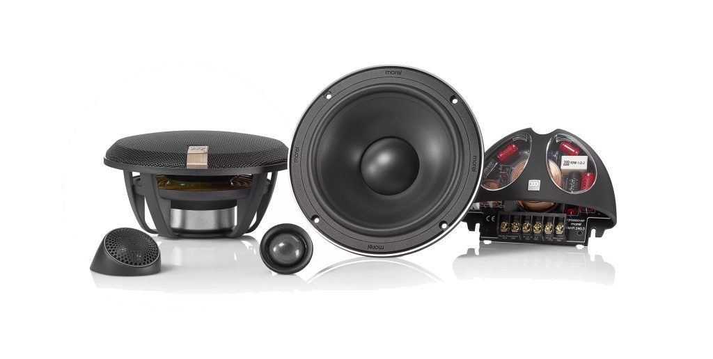 Morel HYBRID 62 6.5" 2-Way system with X-over. 140 W/RMS