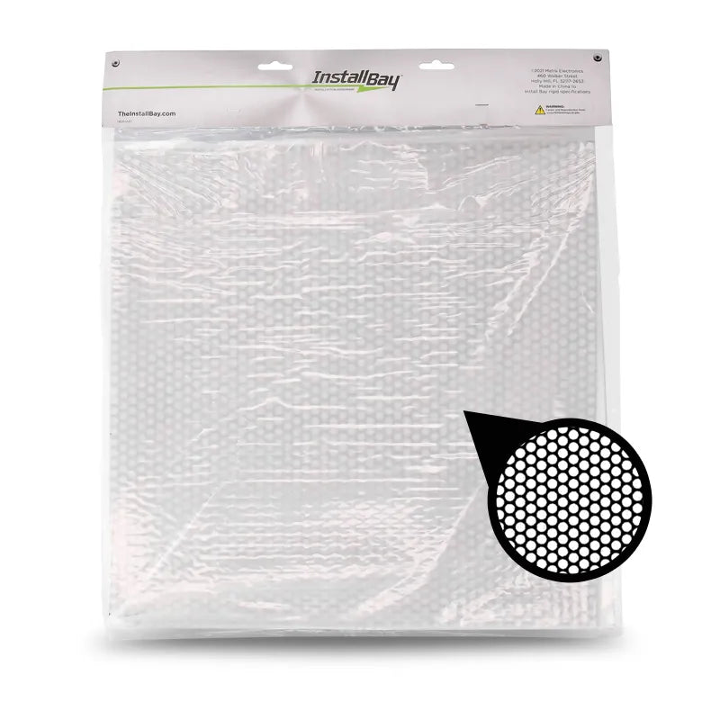 InstallBay IBGMSC18 Metal Mesh Grille Material – Small Circle Pattern