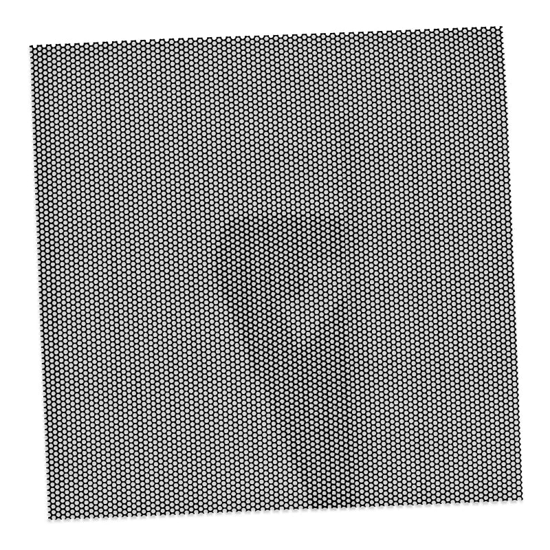 InstallBay IBGMSC18 Metal Mesh Grille Material – Small Circle Pattern