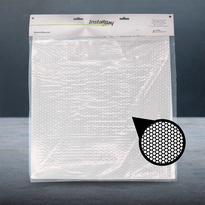 InstallBay IBGMSC18 Metal Mesh Grille Material – Small Circle Pattern
