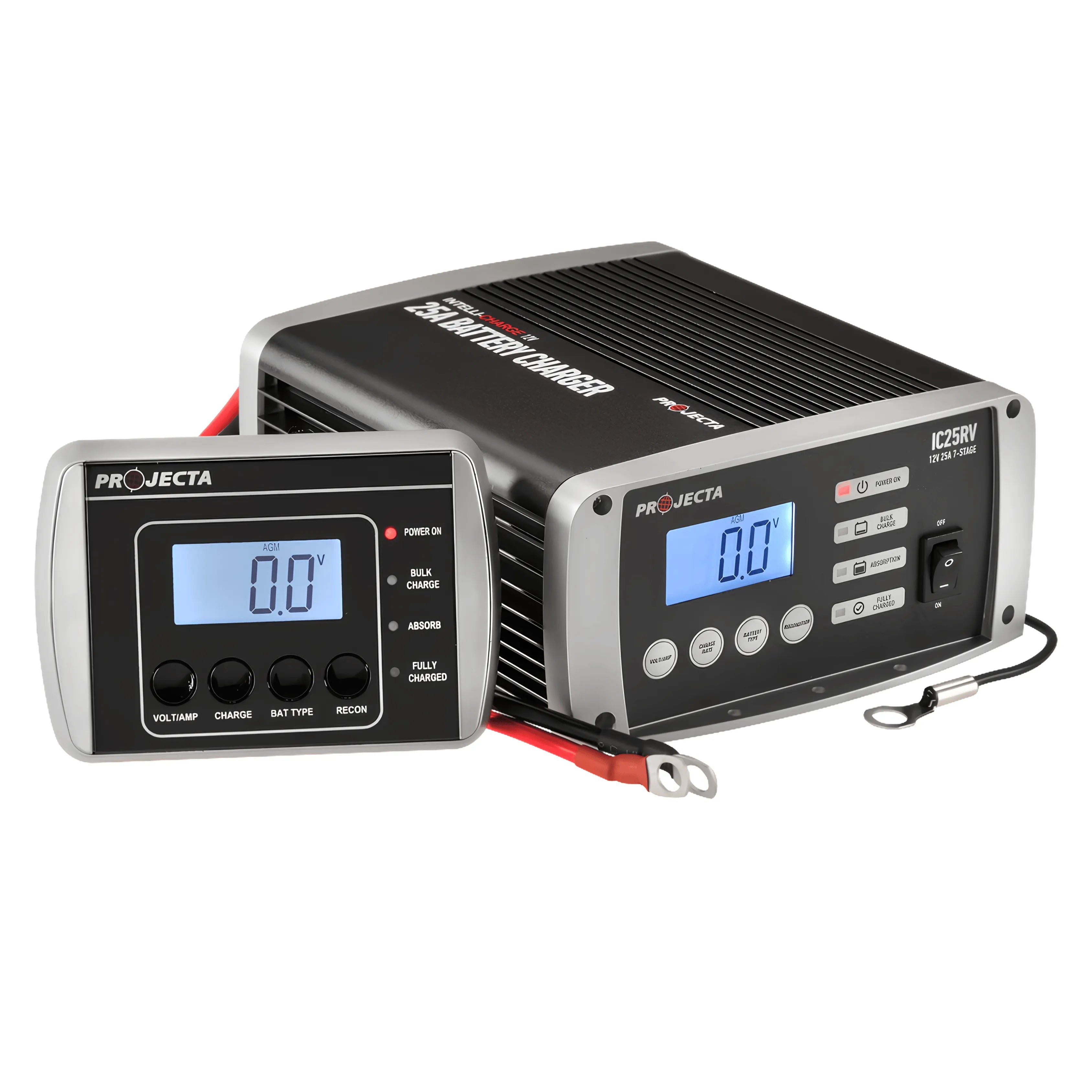 Projecta IC25RV Battery Charger 12V 25 Amp 7 Stage RV Multi Chem Lithium