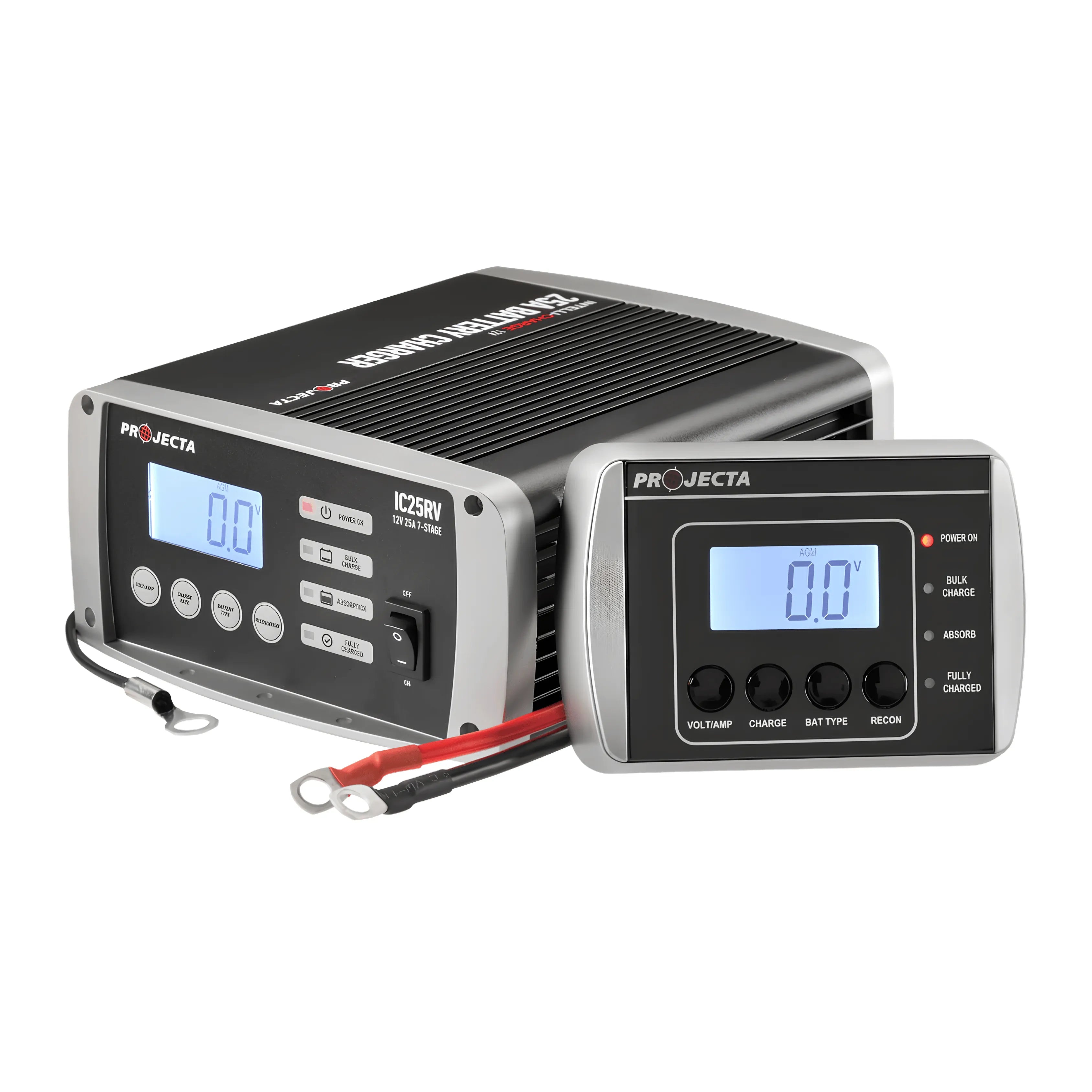 Projecta IC25RV Battery Charger 12V 25 Amp 7 Stage RV Multi Chem Lithium