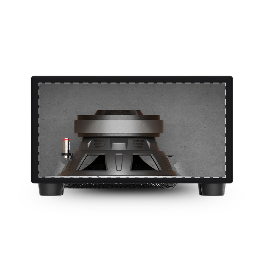 Helix IK E8.1-SVC2 | 8" 300W RMS Vented Subwoofer Box 2Ω – Compact Powerful Bass for Your Car