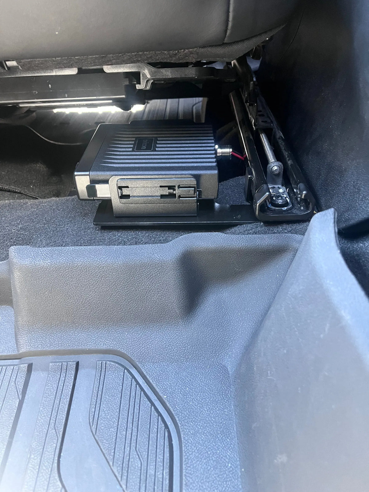 GMF4x4 168-RAD GMC Sierra Denali 2500 2020-Current Under Seat Radio Bracket