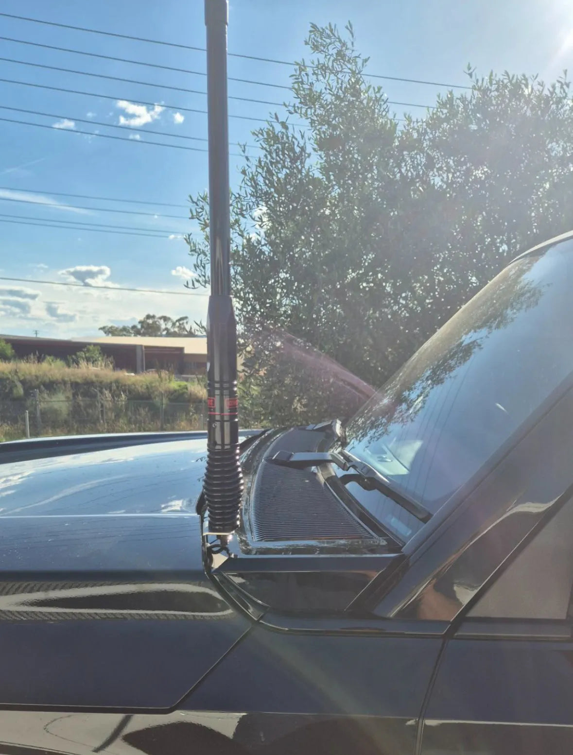 GMF4x4 230P-BB Lexus GX550 2024+ and Toyota Prado 250 2024+ Passenger Side Bonnet UHF Antenna Bracket