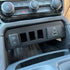 GMF4x4 SW-1012 Next Gen Ford Ranger Wildtrak, Platinum, Limited, Raptor and Everest Switch Panel Insert Suits 12 Inch Screen
