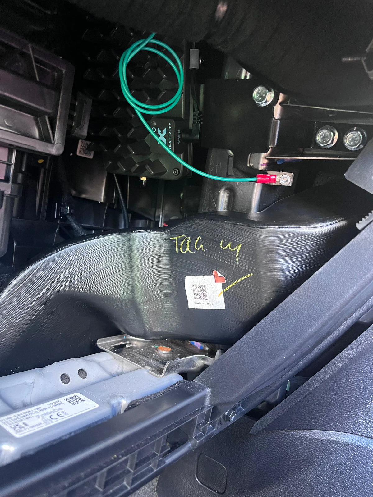 GMF4x4 183-RFI RFI Celfi R41 Module Bracket Behind Glovebox for Ford Ranger RA, Everest and Raptor 2022+