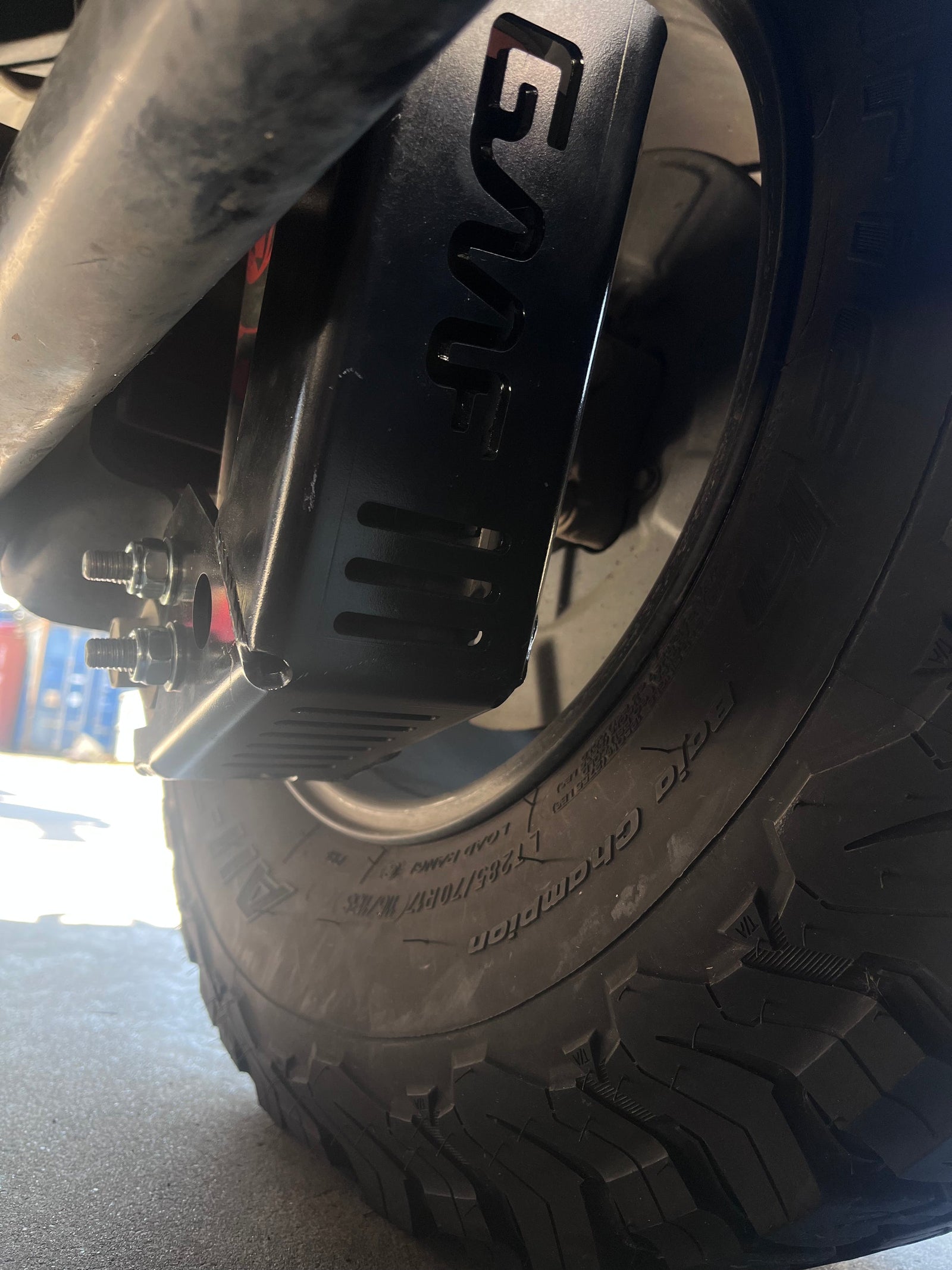 GMF4x4 SG-2004 Ford Ranger Raptor 2022+ Rear Shock Protection Guard Pair