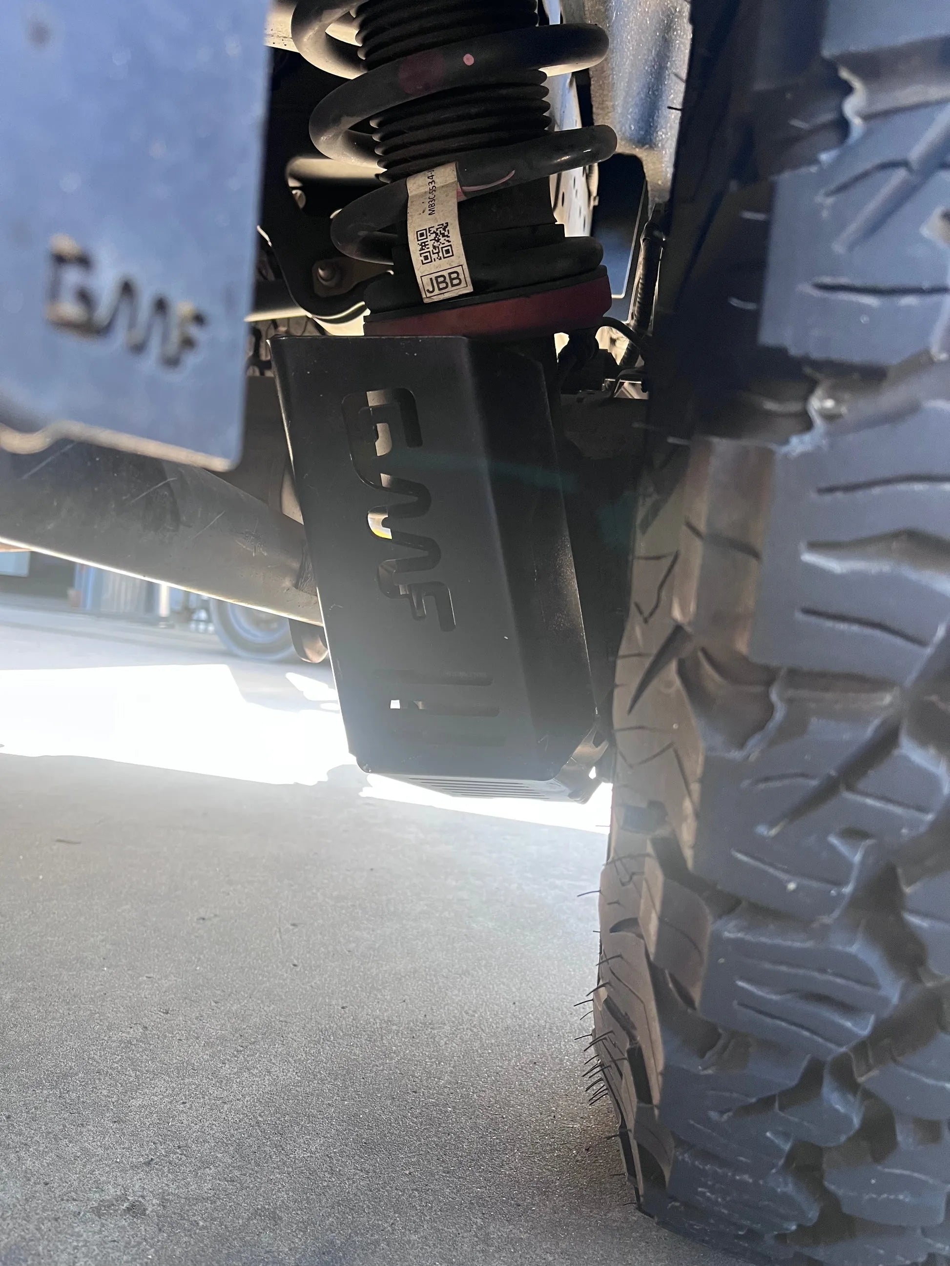 GMF4x4 SG-2004 Ford Ranger Raptor 2022+ Rear Shock Protection Guard Pair