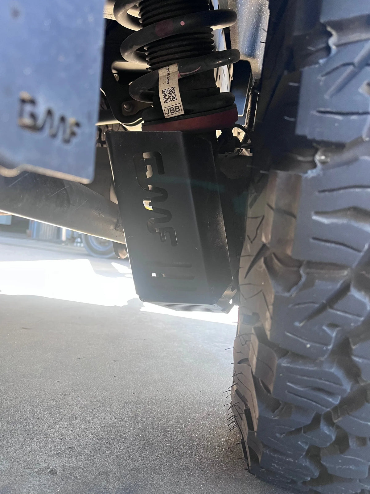 GMF4x4 SG-2004 Ford Ranger Raptor 2022+ Rear Shock Protection Guard Pair