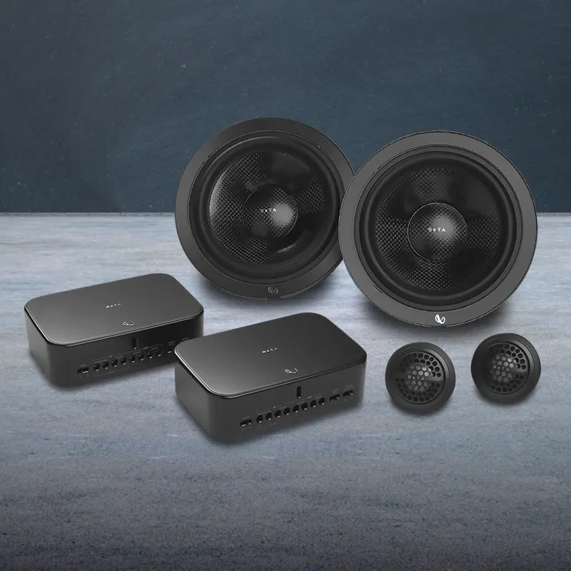 Infinity INFSPKBEBE621 BETA Be621 6.5” 2-Way Component Speaker System 100W RMS 4 Ohm