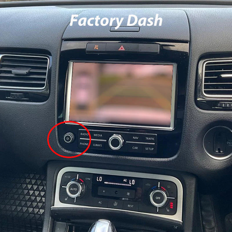 CAR AUDIO CONNECT INTEVWTOUAREGB APP Connect Interface Module For Volkswagen Touareg 2010-2014 With Black Knob Systems