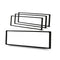 DNA ITR-2000 Universal ISO Mount Trim Rings Set of 4