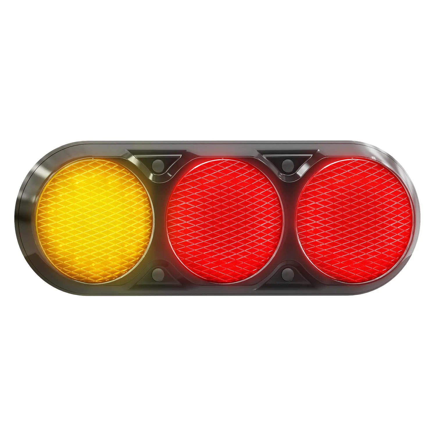 LED Autolamps 407BARR Stop/Tail Indicator Black Bracket 12 Volt White Box