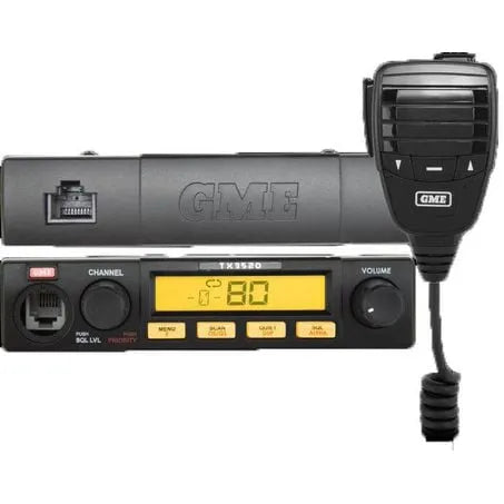 GME TX3520S 5 Watt Remote Head UHF CB Radio With Scansuite