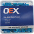 OEX ACX1654 Mini Blade Fuse, 15A Blue - Pack of 100