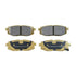 RDA Breaks RDX2092SM Brakes Extreme Heavy Duty Brake Pad Set