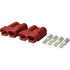 OEX ACX2761 50A Genuine Anderson Plug Connector Red - 1 Pair with Terminals