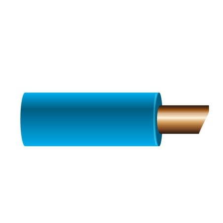 OEX ACX0704L 3mm Single Core Automotive Cable, Blue - 100m Roll