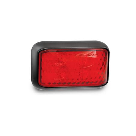LED Autolamps 35RM 10/30V Rear Position Marker Red LED With 40cm Wire