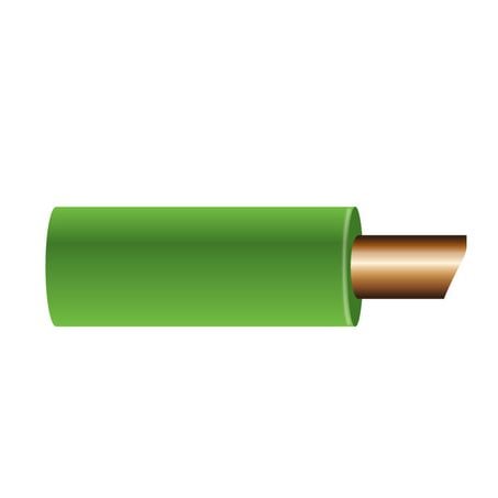 OEX ACX0724L 4mm Single Core Automotive Cable, Green - 100m Roll