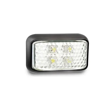 LED Autolamps 35WMB Technologies Front End LED White Lens Black Housing Cable