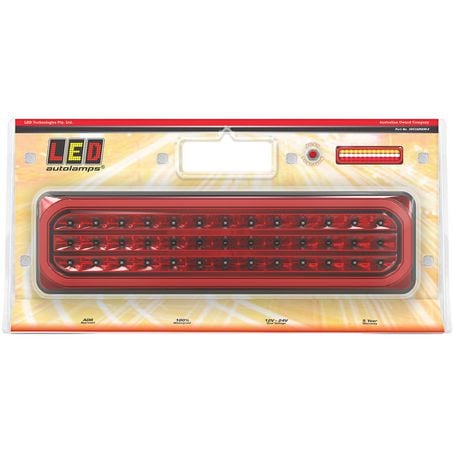 LED Autolamps 3853ARWM-2 Twin Blister with Try Me Function-Stop/Tail/Ind/Reverse