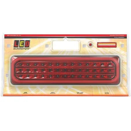 LED Autolamps 3853ARWM-2 Twin Blister with Try Me Function-Stop/Tail/Ind/Reverse