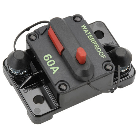 Narva 55960 60A Heavy Duty Manual Reset Circuit Breaker(Type III) - Box of 1