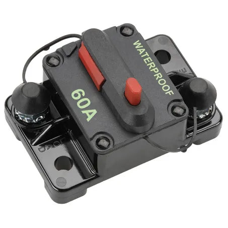 Narva 55960 60A Heavy Duty Manual Reset Circuit Breaker(Type III) - Box of 1